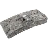 Колодка чугунная гребневая локомотивная тип М